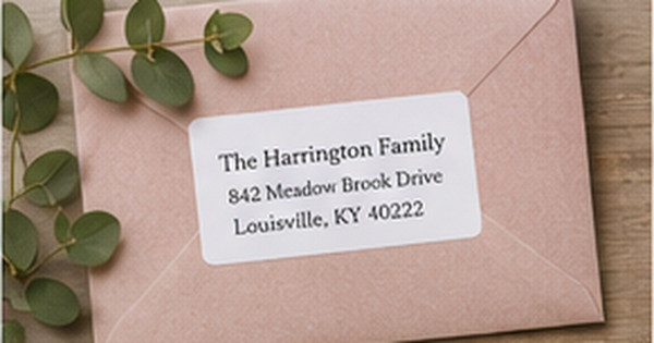 Address Labels for New Homeowners: What to Order After a Move
