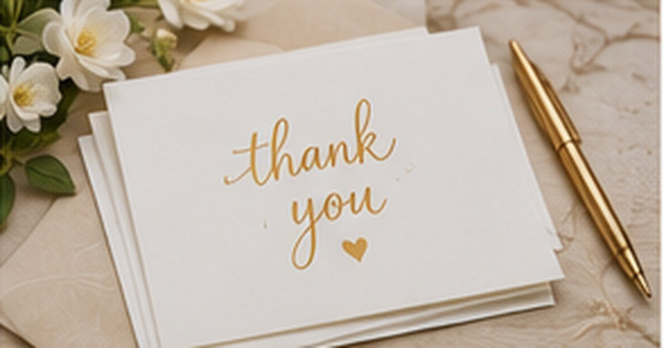 How to Write a Thank-You Note When You Don’t Know What to Say