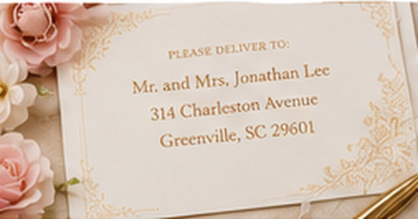 Return Address Placement for Wedding Invitations: Front, Back Flap, or Inner Envelope?
