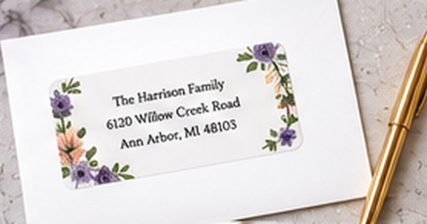 Return Address Labels with a Personal Touch: Design Ideas That Feel Like You