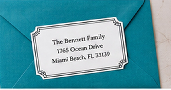 Address Labels for Vacation Homes and Rentals