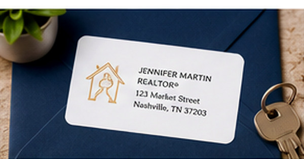 Real Estate Mailing Labels for Open Houses, Closings, and Client Follow-Up