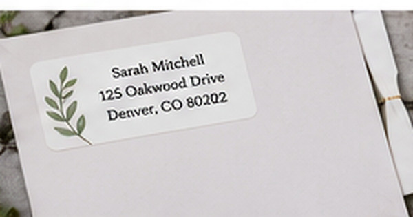 How to Proof a Return Address Label Before Ordering