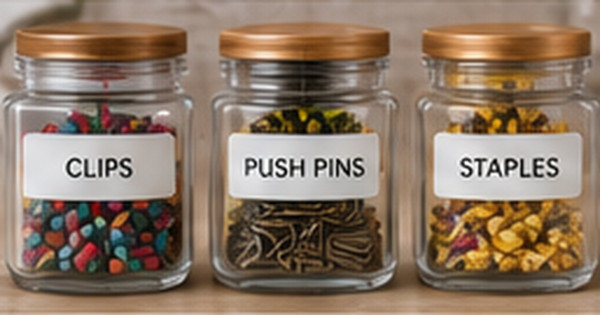 Labeling Shared Office Supplies Without Making the Workspace Look Cluttered