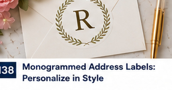Monogram Etiquette After Marriage, Divorce, or a Name Change