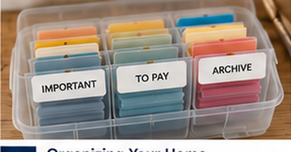 Organizing a Home Office with Labels That Reduce Daily Friction