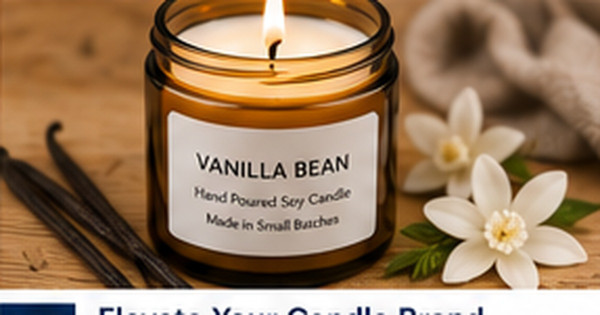 Custom Labels for Candle Businesses: Safety, Branding, and Packaging