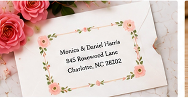Couples’ Return Address Labels: Naming Formats for Shared and Different Last Names