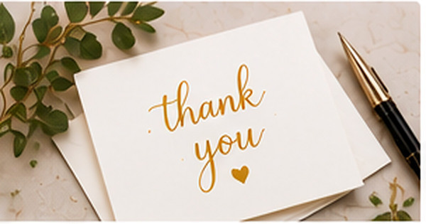 Thank-You Labels for Donations, Volunteers, and Community Events
