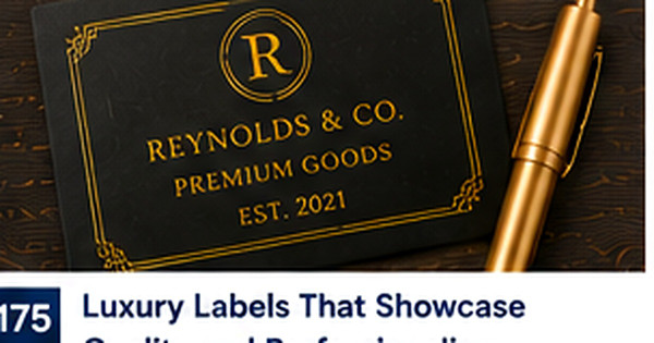 Premium Product Labels: When Foil, Texture, and Dark Stock Are Worth It