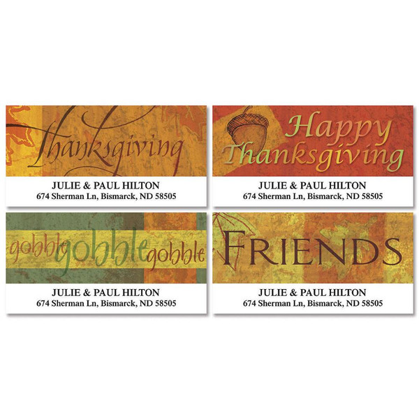 Autumn Appreciation Deluxe Address Labels