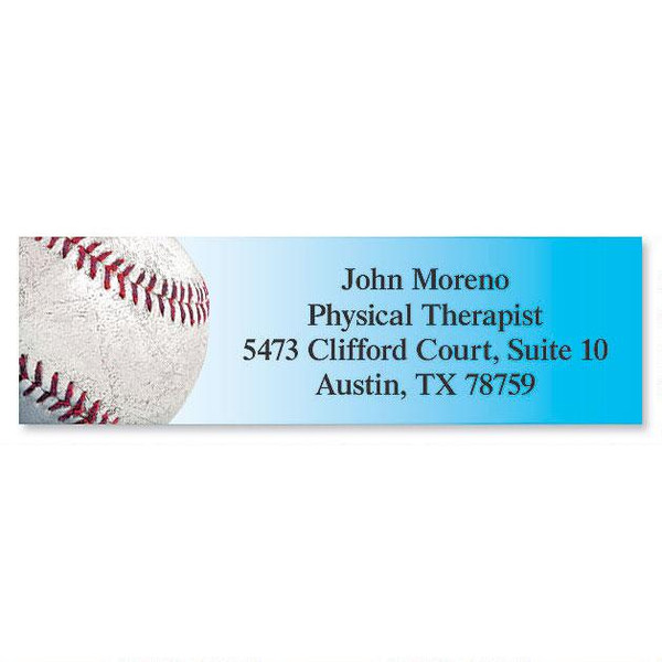 Baseball Classic Address Labels
