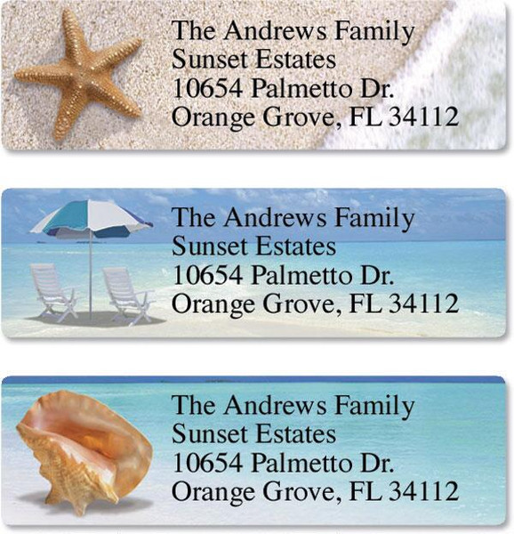 Calm Seas Classic Address Labels (3 Designs)