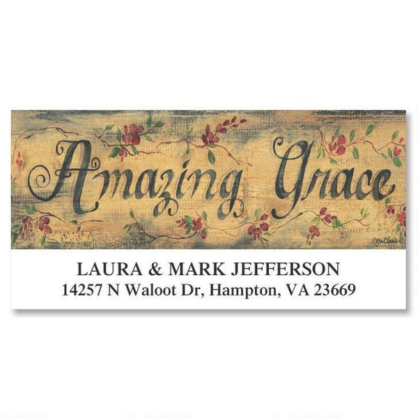 Amazing Grace Address Labels