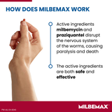 Milbemax Allwormer For Cats Over 2kg - 2 Tablets Milbemax Allwormer For Cats Over 2kg - 2 Tablets