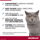 Milbemax Allwormer For Cats Over 2kg - 2 Tablets Milbemax Allwormer For Cats Over 2kg - 2 Tablets