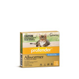 Profender Allwormer for Cats 2.5-5kg - Blue 2 Doses - Image 1 of 2