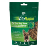 Vetalogica VitaRapid Oral Care Daily Treats for Dogs, 210g - promote oral health and fresh breath.