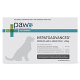 PAW by Blackmores Hepatoadvanced for Medium and Large Dogs over 15kg - 30 Tablets