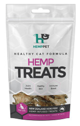 HempPet New Zealand Hoki Fish Hemp Infused Treats for Cats 70g