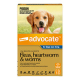 Advocate for Dogs Over 25 kg - 3 Pack