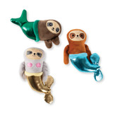 Fringe Studio Minis Metallic Mersloth 3-Piece Plush Dog Toy Set