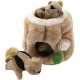 Outward Hound Hide A Squirrel Plush Puzzle Toy | 4 Sizes Available