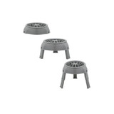 Outward Hound 3-in-1 Up Height Adjustable Dog Bowl - Grey