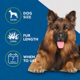 FURminator Long Hair Deshedding Tool For Large Dogs