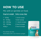PAW By Blackmores DigestiCare Digestive Health Probiotic For Dogs & Cats 143g - Image 8 of 10