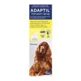 ADAPTIL Transport Travel Spray for Dogs 60mL helps reduce stress during travel and vet visits.