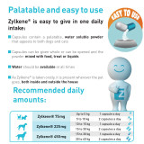 Zylkene Nutritional Supplement for Dogs 225mg - 30 Capsules, promotes calmness and relaxation in pets.