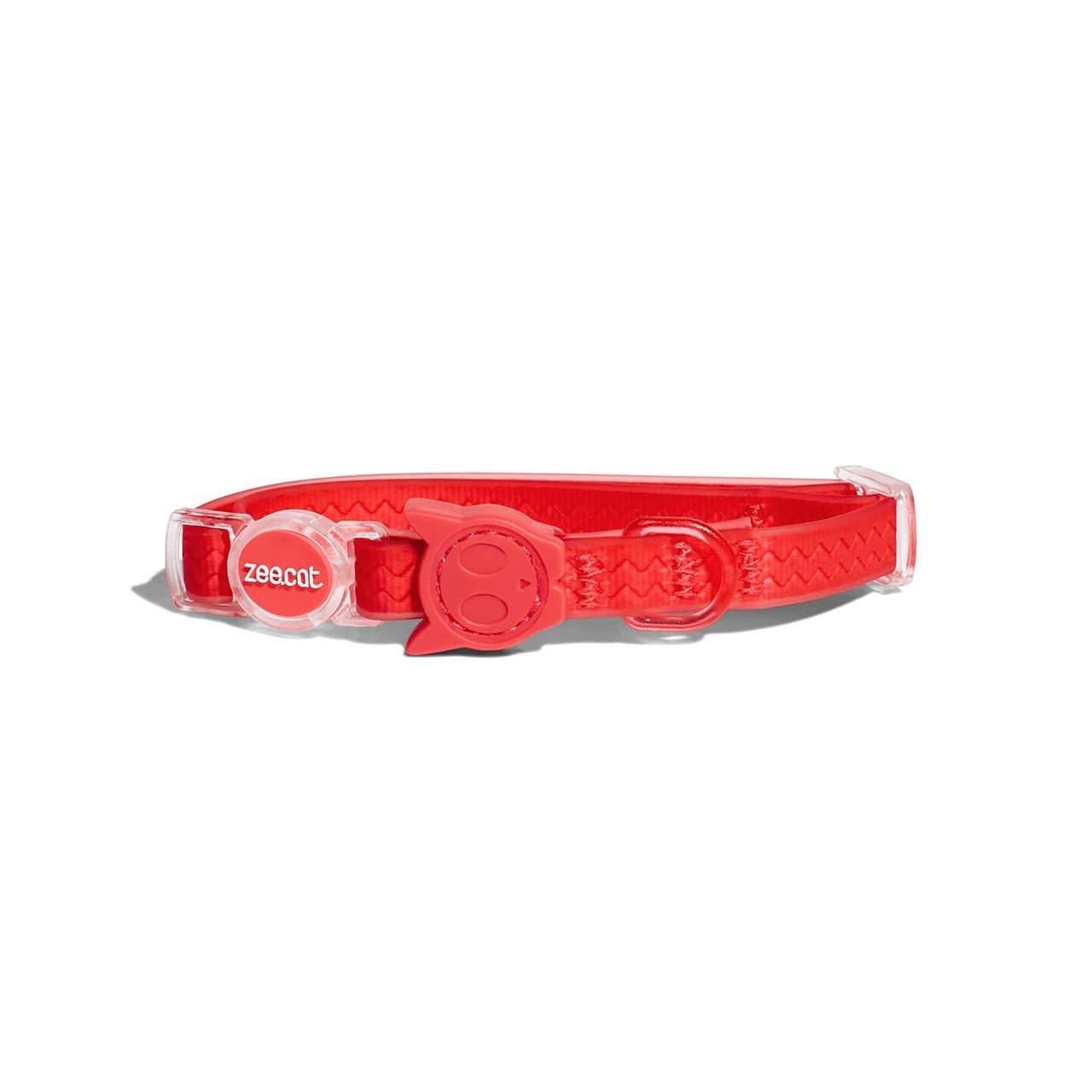 Zee.Cat NeoPro Red Cat Collar - Durable, stylish design with adjustable fit for comfortable wear.