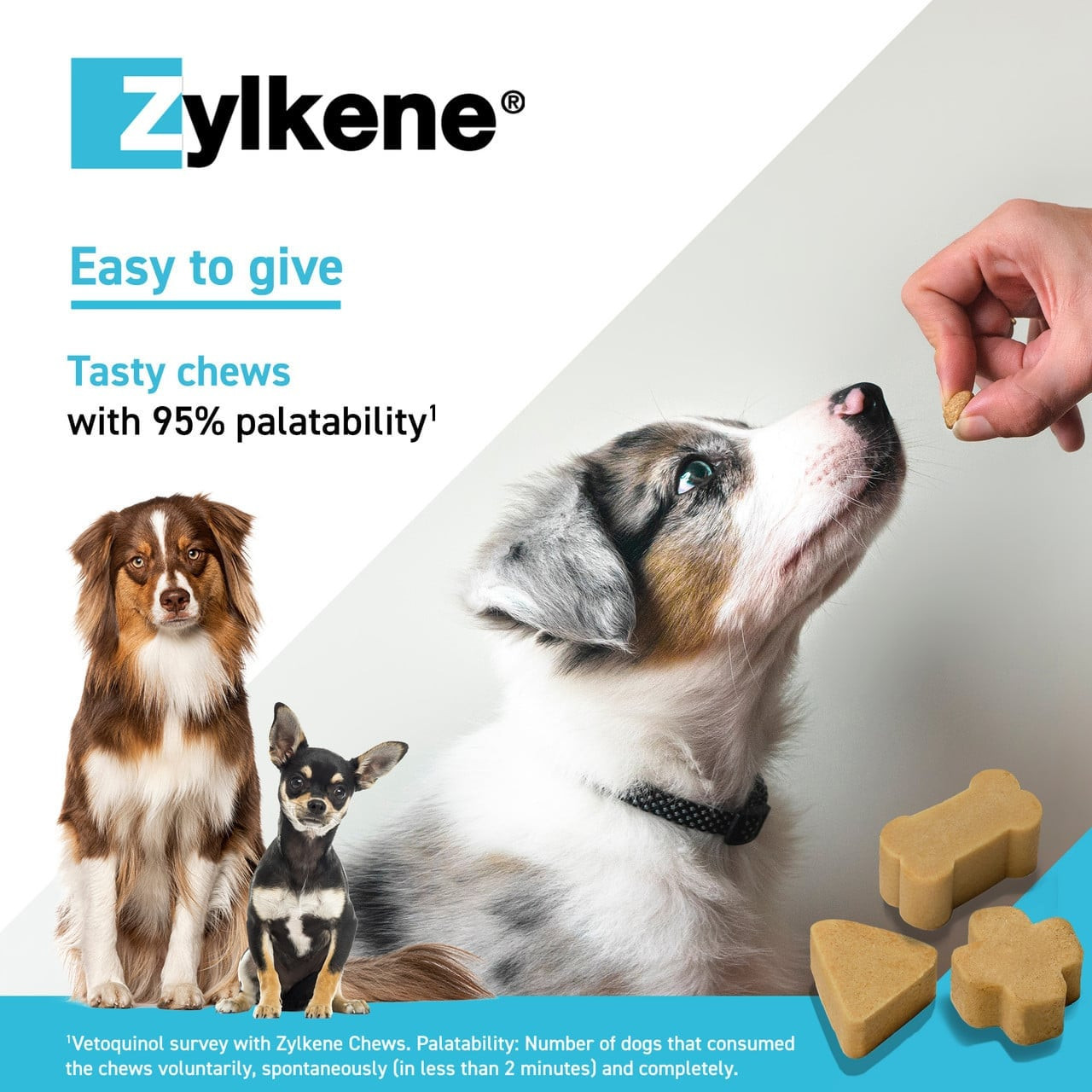 Zylkene Calming Chews For Medium Dogs 10-30kg - Image 3 of 7