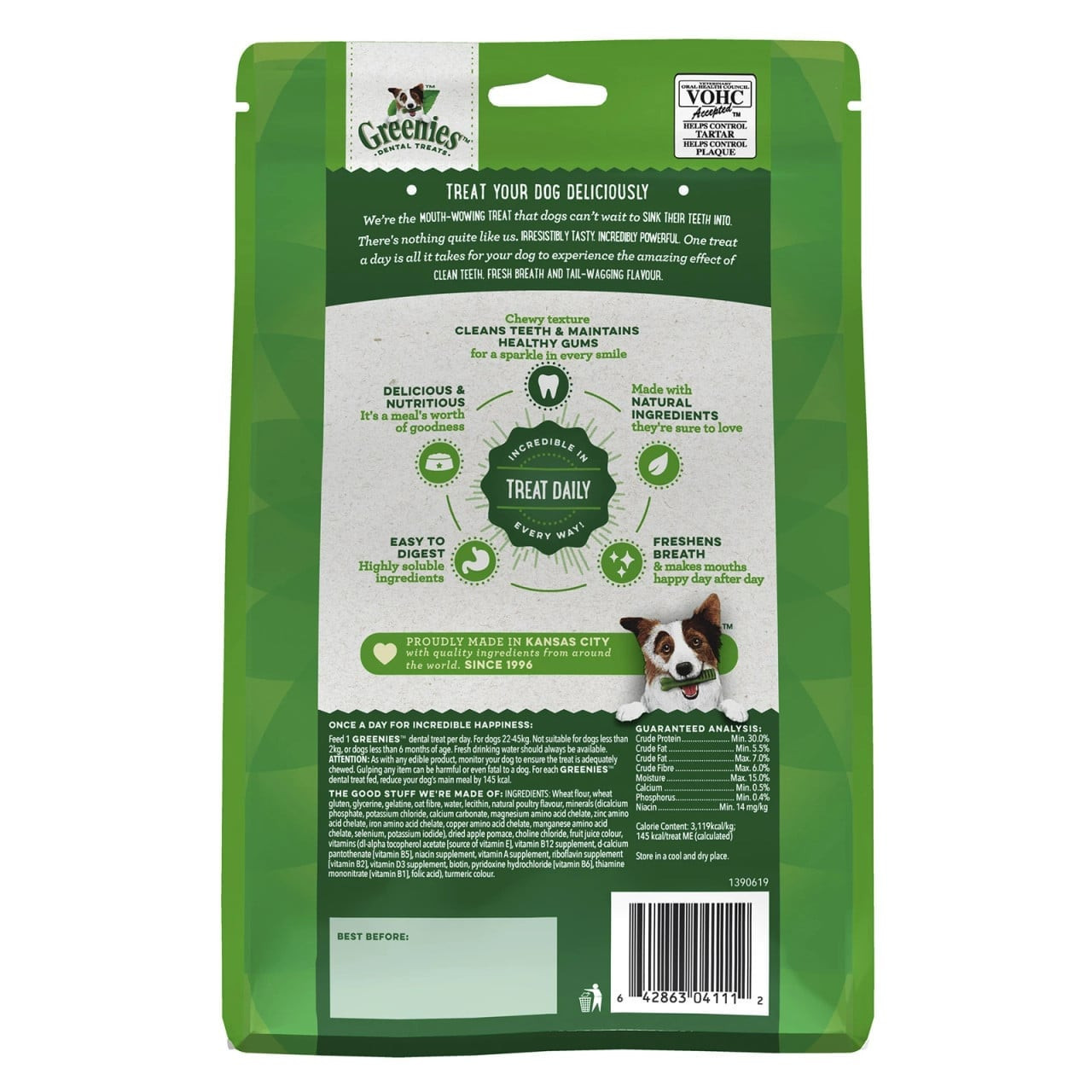 Greenies Original Large Dog Treat (510g) - Image 2 of 3