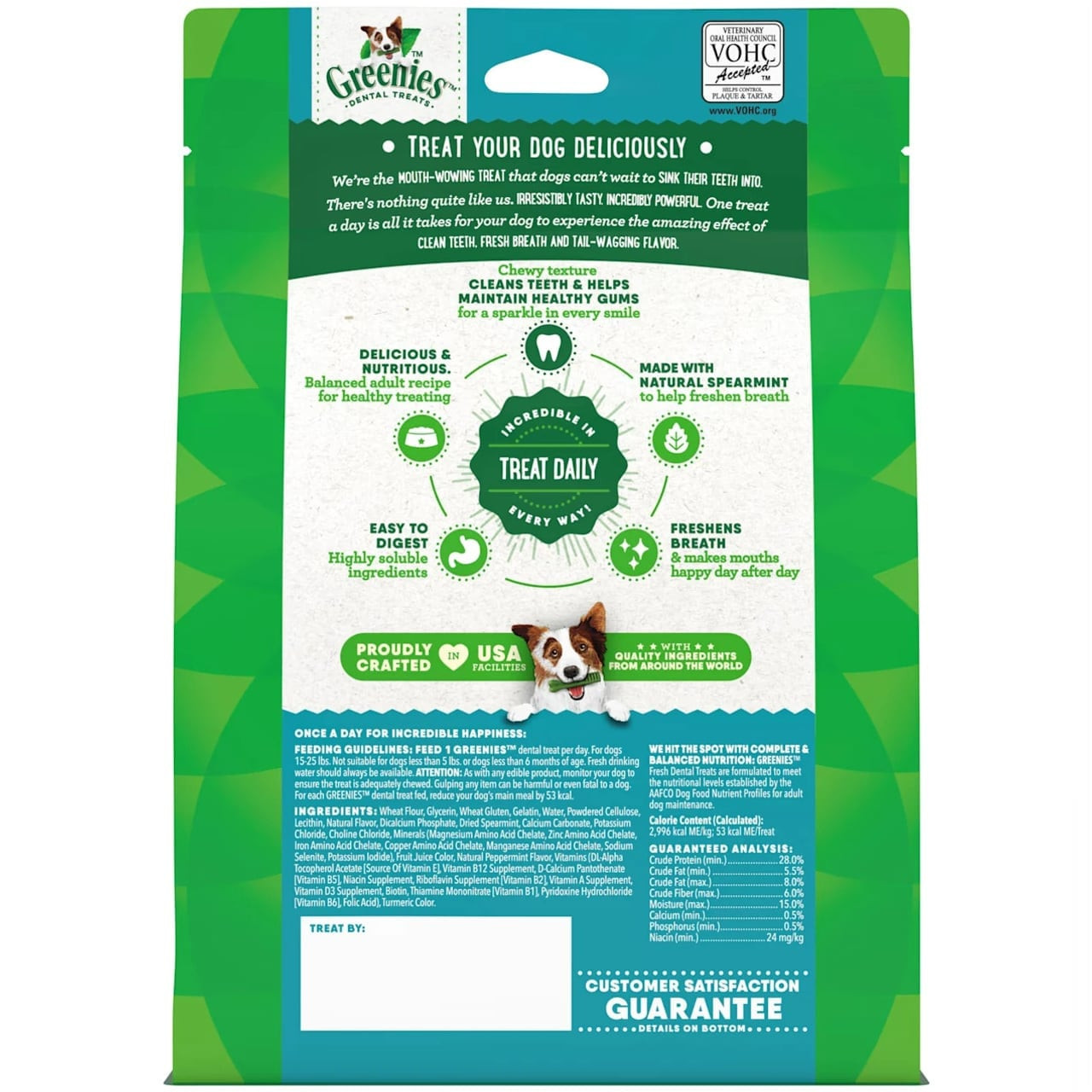 Greenies Mint Petite Dog Treat (340g) - Image 4 of 4