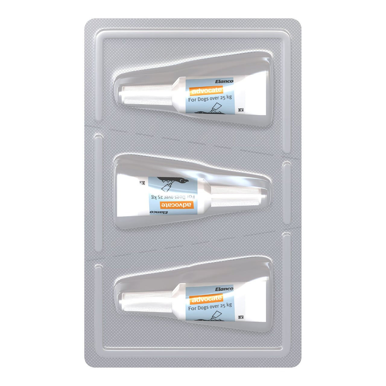 Advocate for Dogs Over 25 kg - 3 Pack, effective parasite treatment for large dogs.