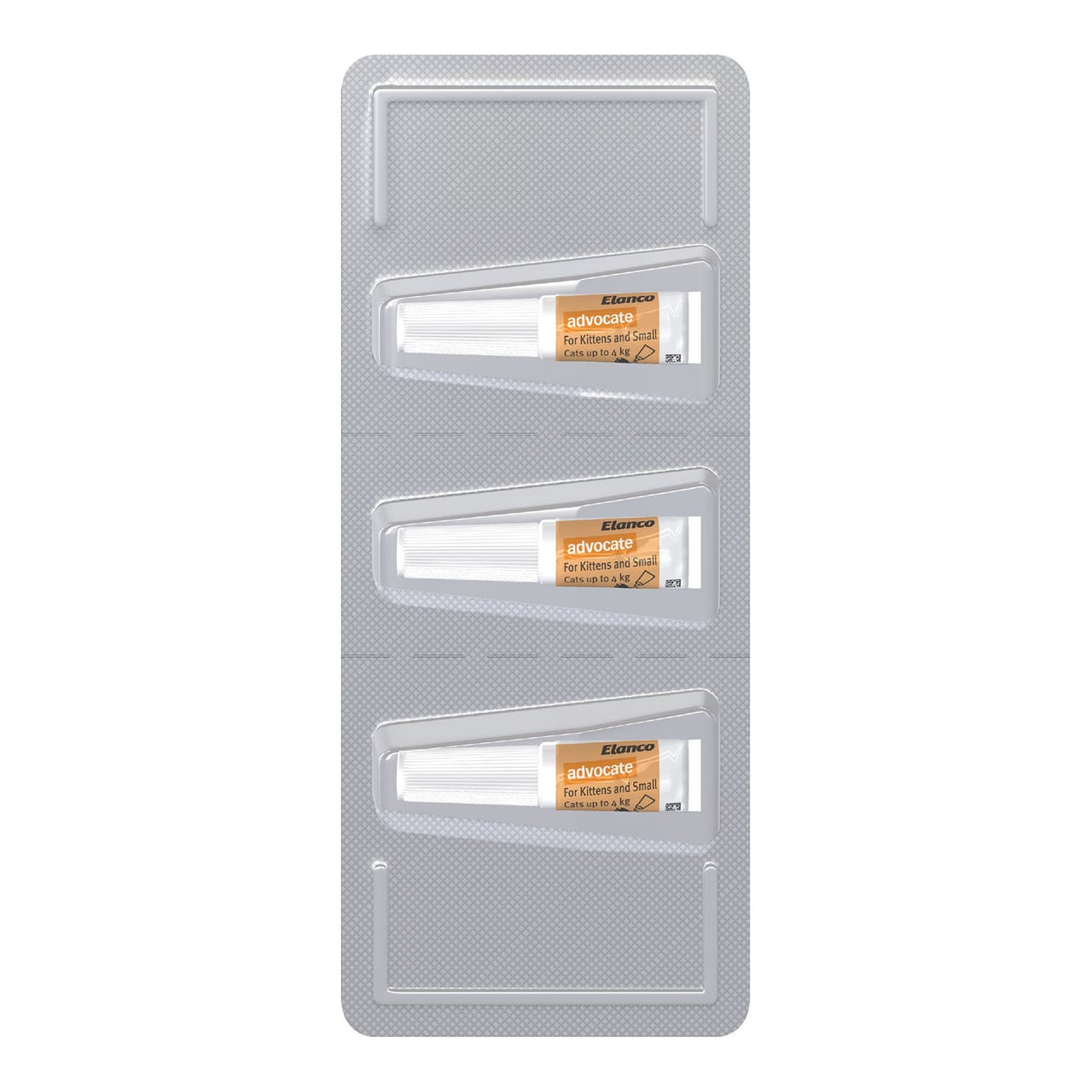 Advocate for Small Cats under 4kg - 3 Pack, effective parasite treatment and prevention for healthy pets.