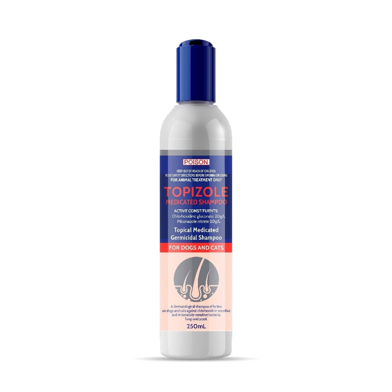 Fido's Topizole Medicated Shampoo - 250mL