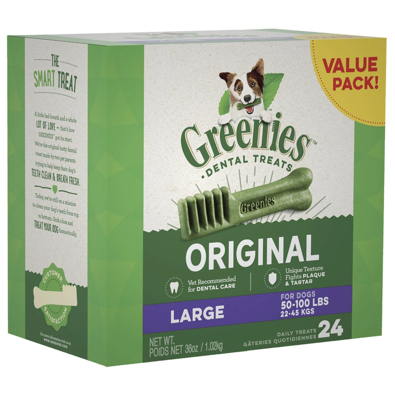Greenies Original Large Dog Treat (1kg) - Image 1 of 6
