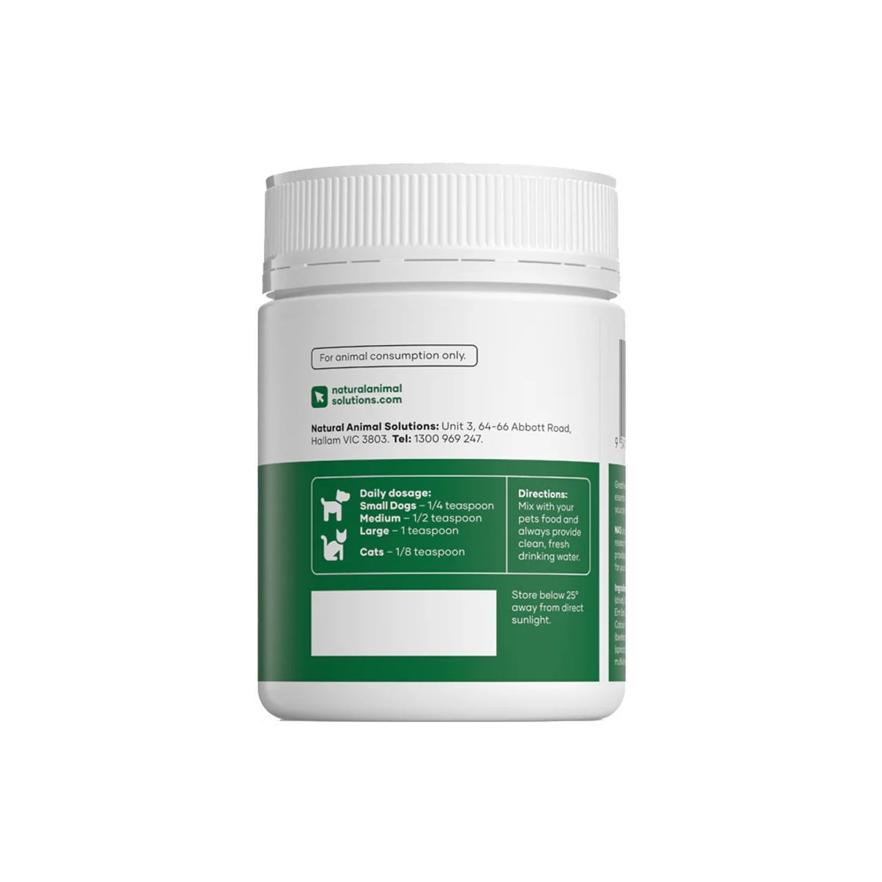 Natural Animal Solutions DigestaVite Plus Multivitamin For Dogs & Cats 100g - Image 5 of 6