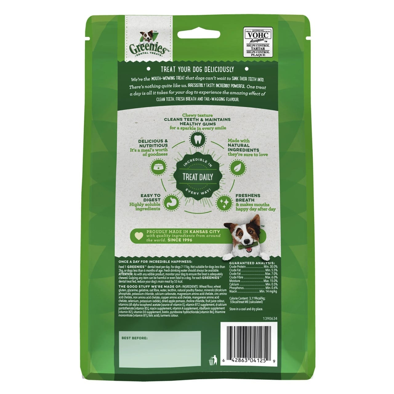 Greenies Original Petite Dog Treat (340g) - Image 2 of 3