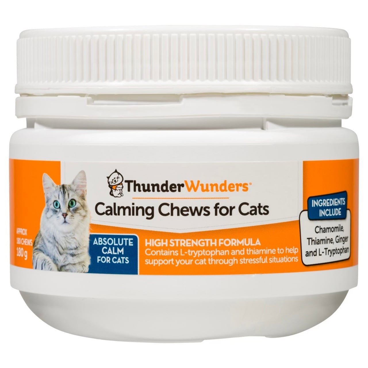 ThunderWunders Calming Chews for Cats 180g - Image 2 of 8