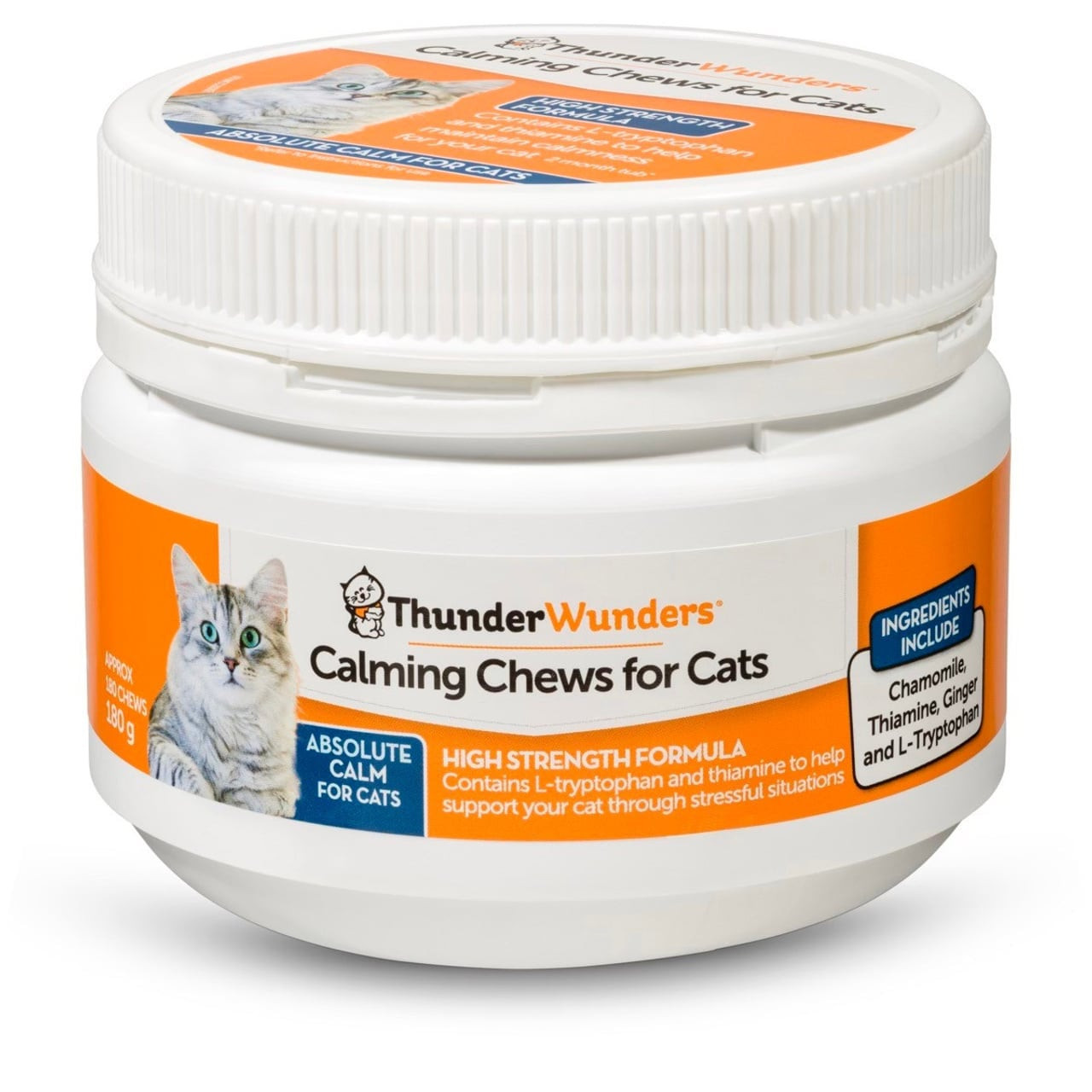 ThunderWunders Calming Chews for Cats 180g - Image 7 of 8