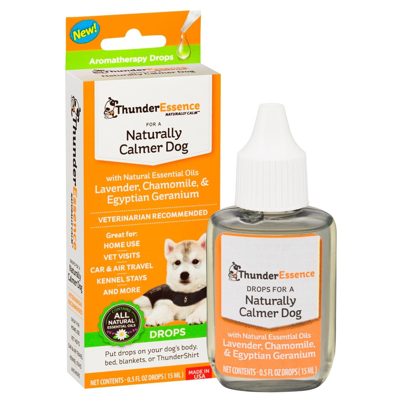 ThunderEssence Calming Essential Oil Drops for Dogs 15mL | Natural Anxiety Relief - Image 4 of 6