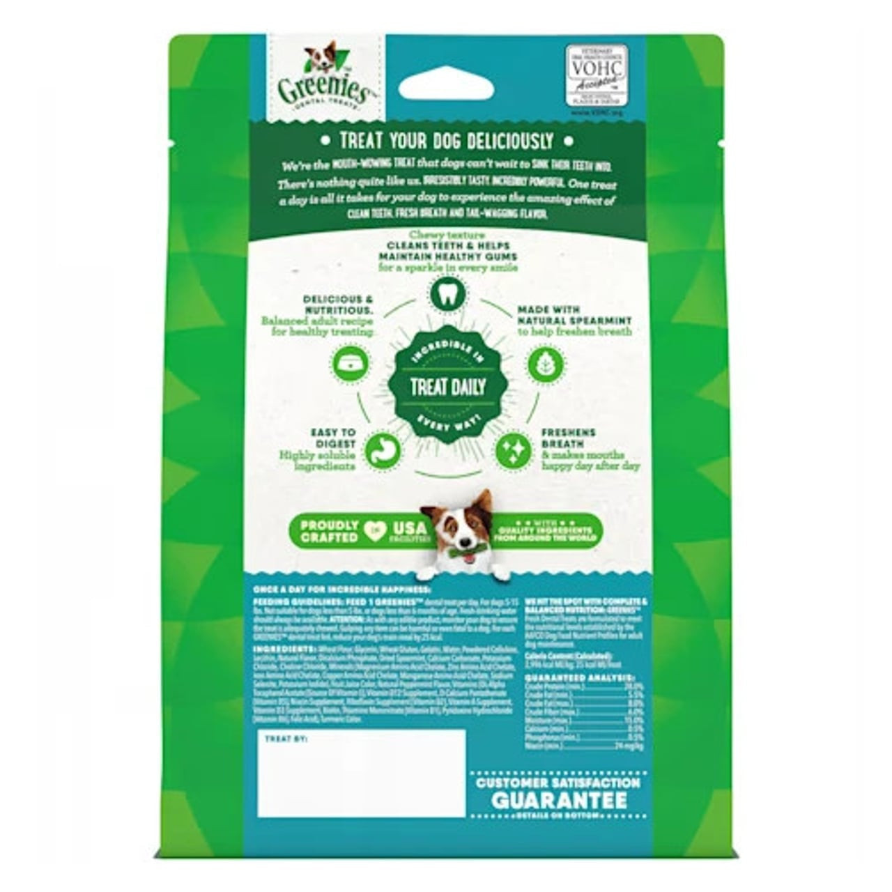 Greenies Mint Teenie Dog Treat (340g) - Image 2 of 2