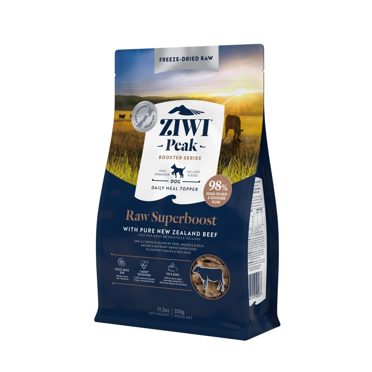 Ziwi Peak Freeze Dried Dog Superboost Beef 320g - Image 2 of 4