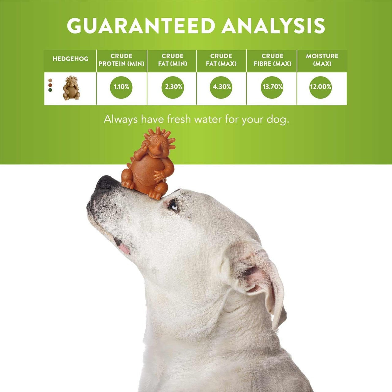 Whimzees Hedgehog Large Dog Dental Treats 6 Pack - Image 8 of 10