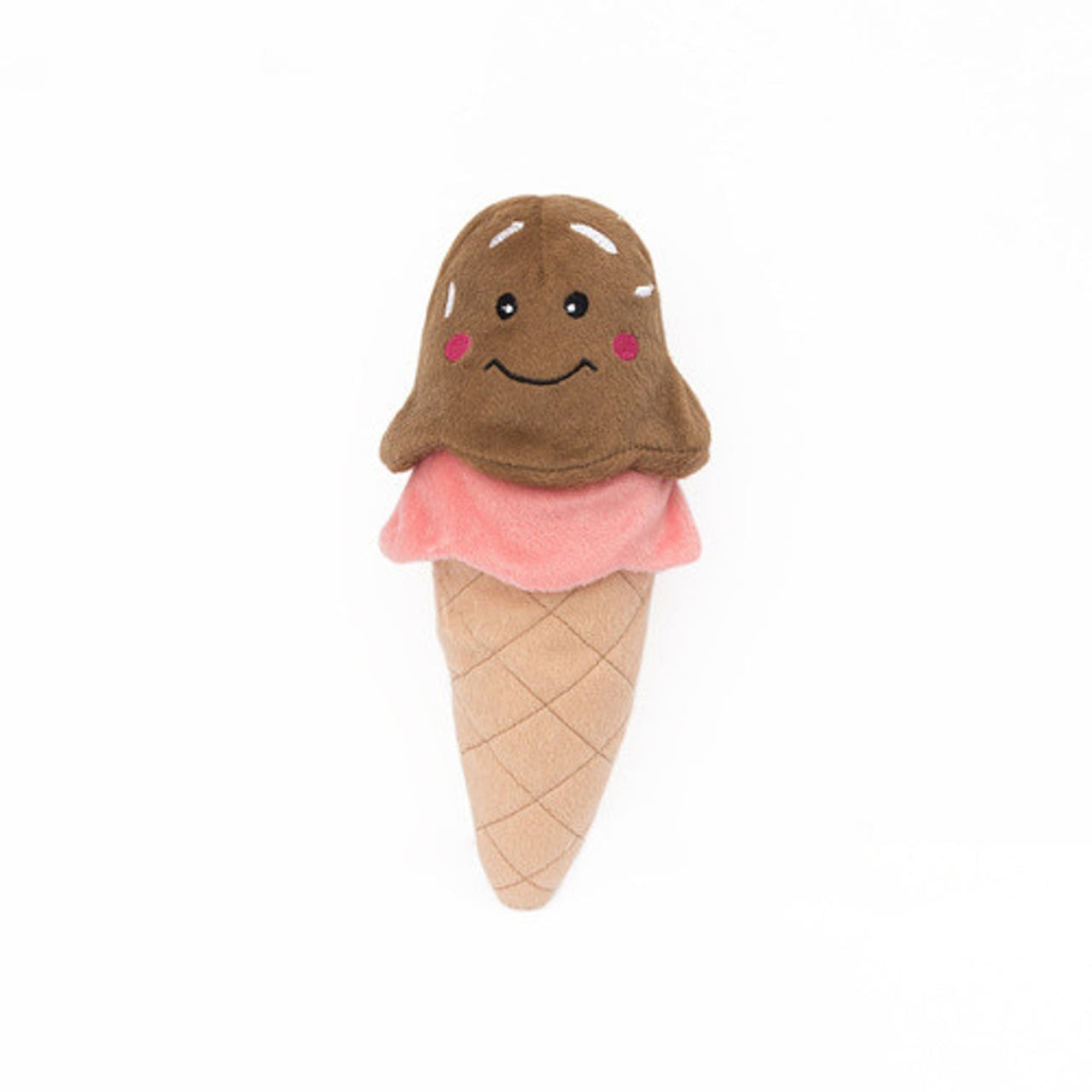 Zippy Paws NomNomz Ice Cream Squeaker Dog Toy - Image 1 of 3