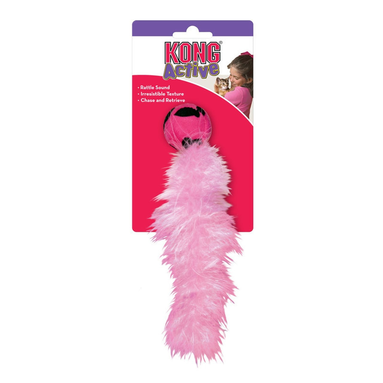 KONG Active Wild Tails Cat Toy - Image 2 of 7
